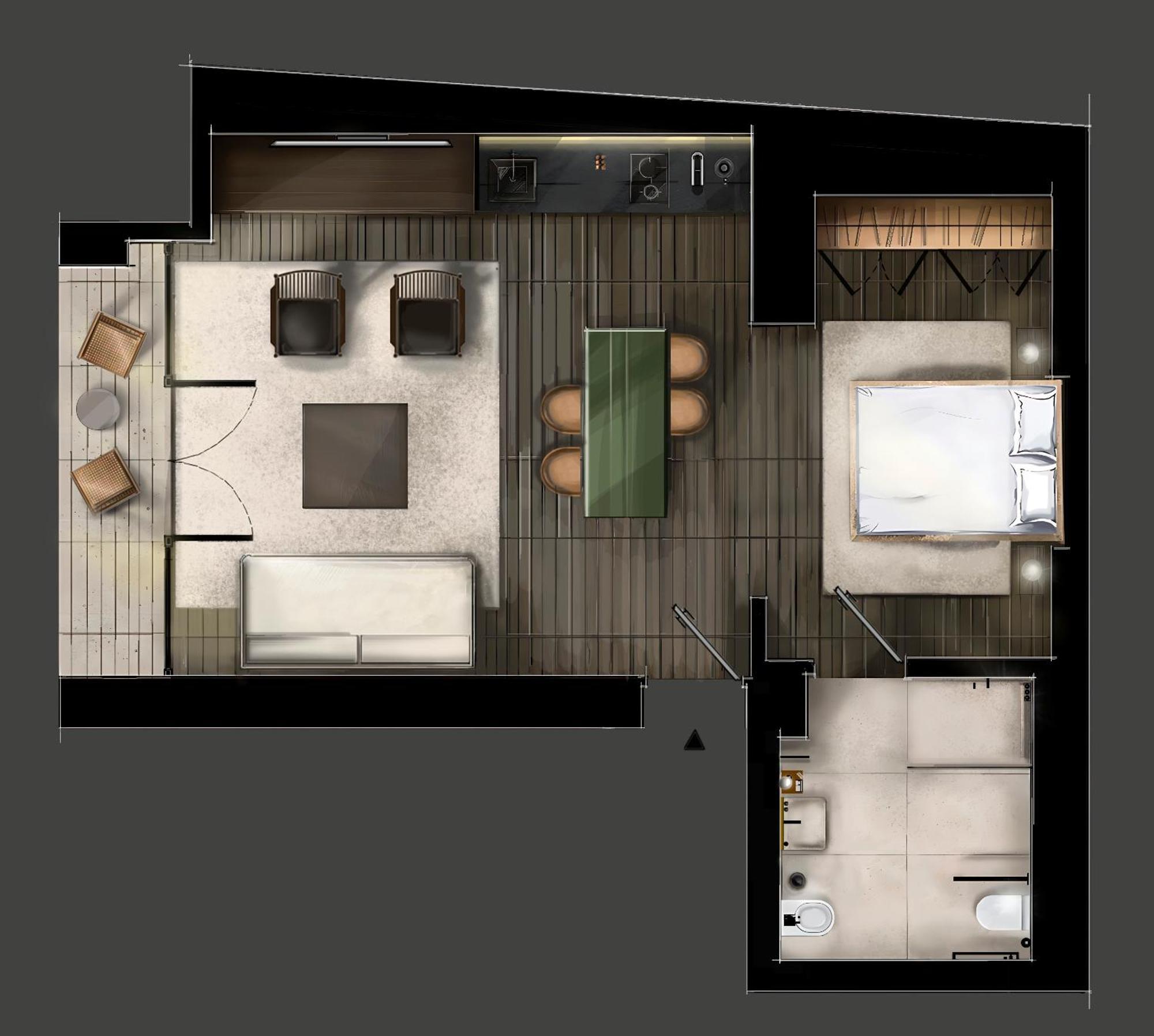 Aparthotel Master Trevi Rom Exterior foto